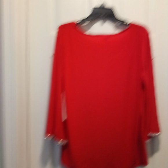 Red Top with accents - Picture 2 of 2